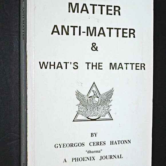 MATTER ANTI-MATTER & WHAT'S THE MATTER 1st ed OOP - Picture 1 of 5